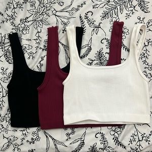 3 cropped tank bundle